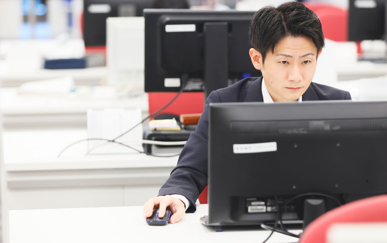 インタビュー風景