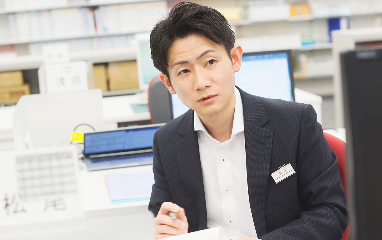 インタビュー風景