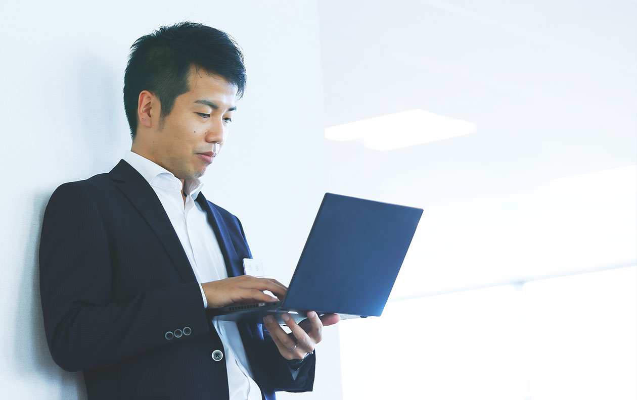 インタビュー風景