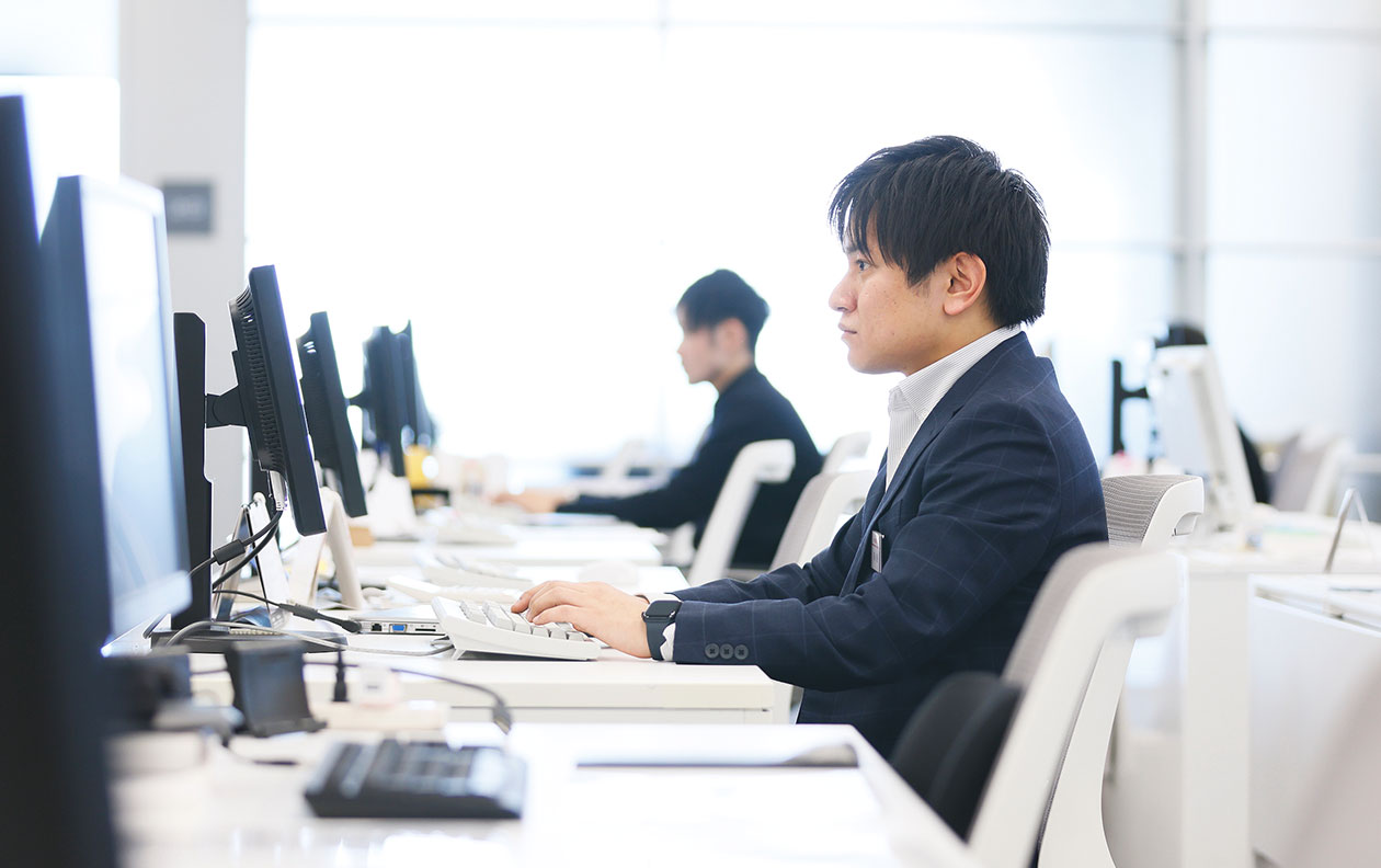 インタビュー風景