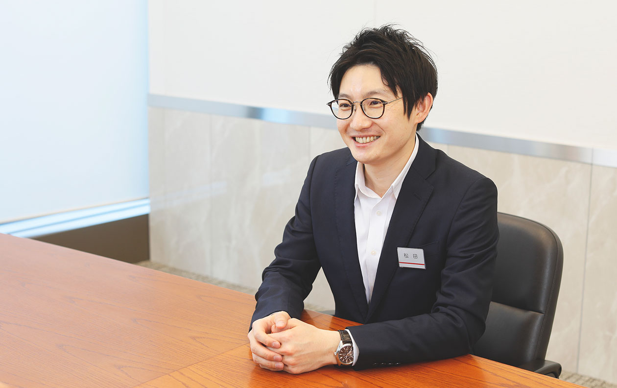 インタビュー風景