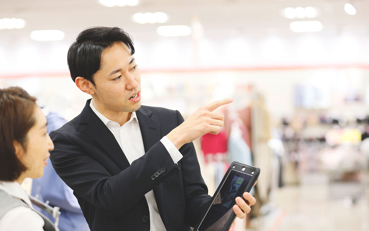 インタビュー風景