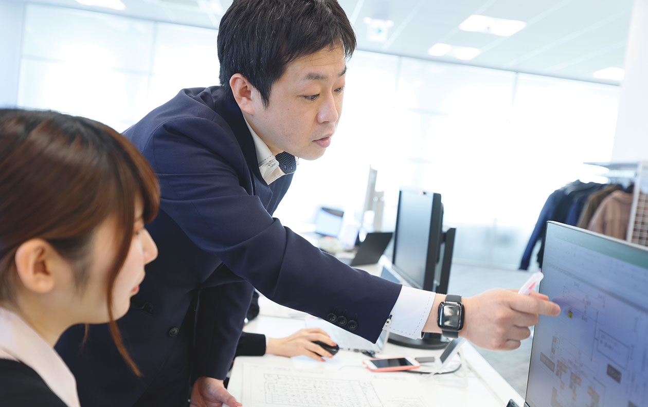 インタビュー風景