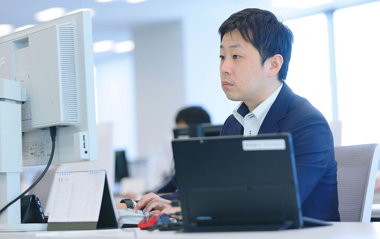 インタビュー風景