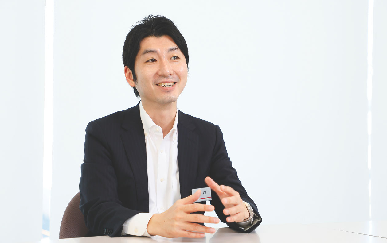 インタビュー風景