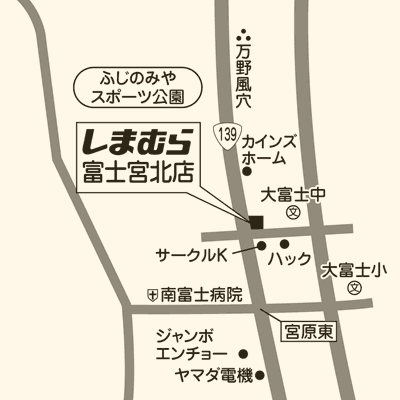 しまむら 富士宮北店