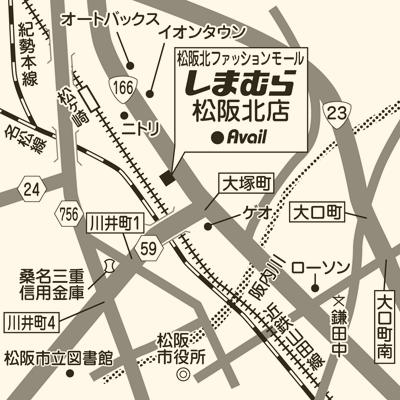 しまむら 松阪北店