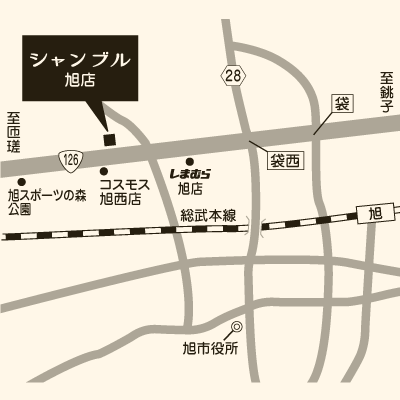 シャンブル 旭店